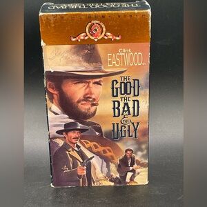 The Good, The Bad and The Ugly VHS Spaghetti Western